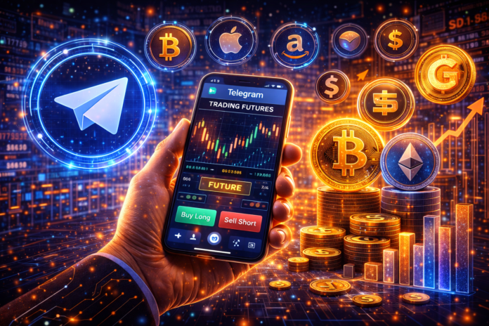 Telegram Integrates Futures Trading, Letting Users Trade 50+ Assets