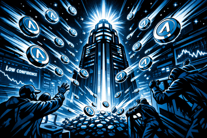 AAVE exchange balances rise above trend as market structure shifts toward distribution and demand weakens