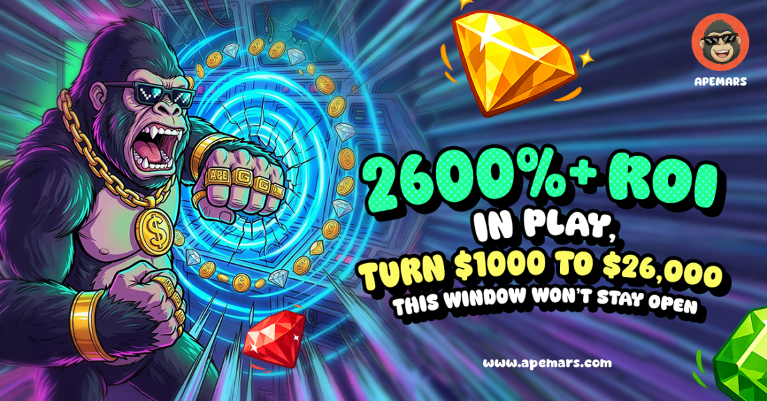 BTC News Today Explodes as SUI Gains Momentum: APEMARS at $0.0001967 Emerges as the Best Altcoin Investment Before the $0.0055 Listing Gap Closes